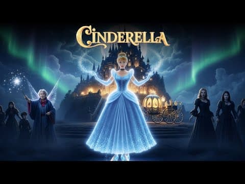 CINDERELLA 👗✨ The Most Magical Fairy Tale Ever Told | Full Story