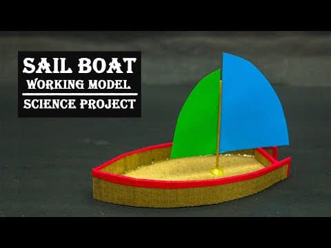 School Science Projects | Sail Boat Model