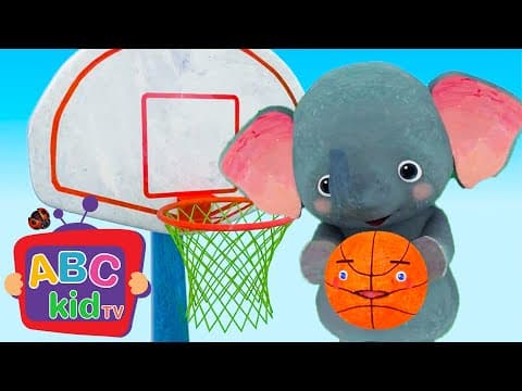 🎵 Kick, Bounce, and Play! Sports Ball Song | Animal Stories for Toddlers - ABC Kid TV | Kids Songs