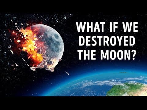What Happens If We Destroyed the Moon?