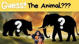 Kids Quiz | Brain Games | Learn about Animals Quiz for Kids