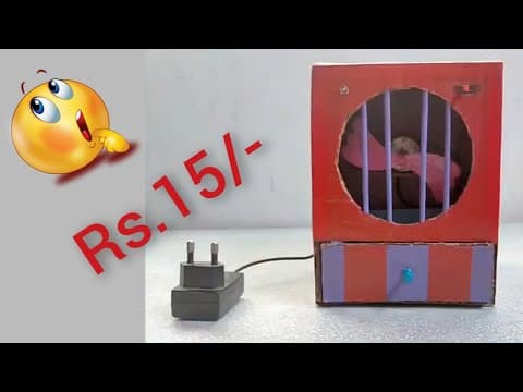 Mini Cooler||How To Make Air Cooler With Cardboard||Science Working Model||Homemade Mini Air Cooler