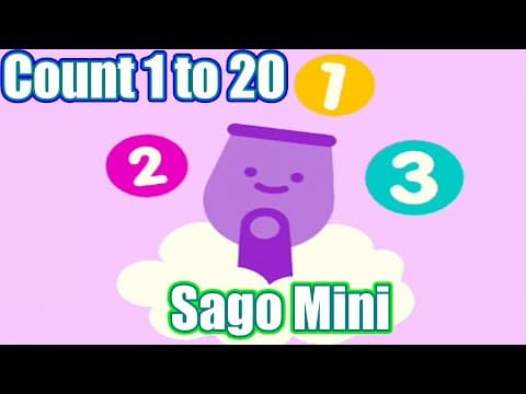 Count Numbers 1 to 20 - Sago Mini Numbers Volume 2