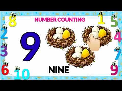 Number Counting 1 to 10 | Learn numbers | Numbers 1 to 10 | learning number for kids