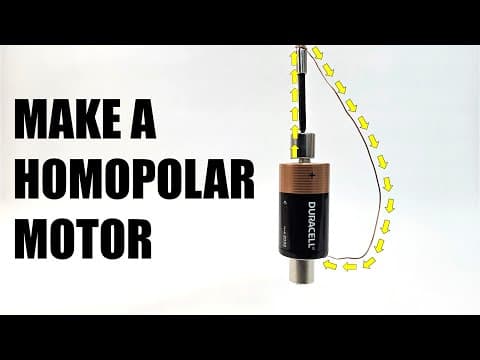 Easy Homopolar Motor