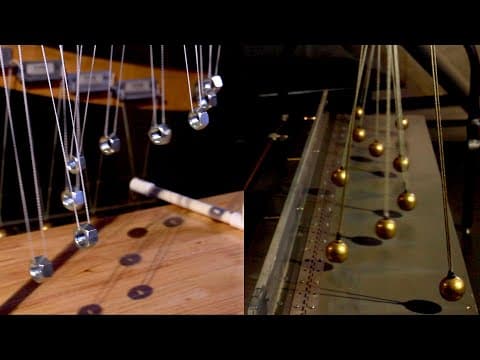 Pendulum Snake DIY, a Build Your Own Exploratorium demo