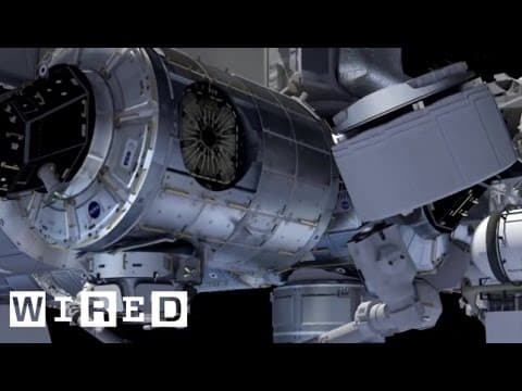 A ‘bouncy castle’ bedroom on the International Space Station