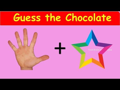 Can you guess the Chocolate name by pictures? | Chocolate puzzles