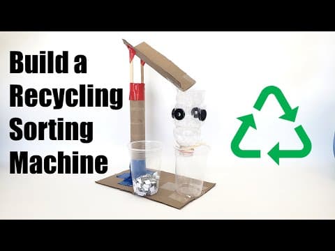 Build a Model Recycling Sorting Machine | STEM Activity - YouTube