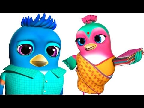 Burru pitta burru pitta turru mannadi - kids nursery animated rhymes for kids