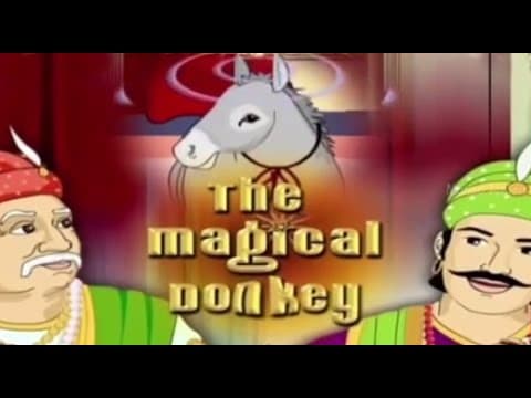 Akbar and Birbal stories | The Magical Donkey | Animated Story