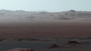 Curiosity at Martian Scenic Overlook