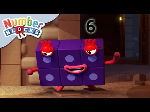 Number Six Knows All the Tricks | Learn to Count