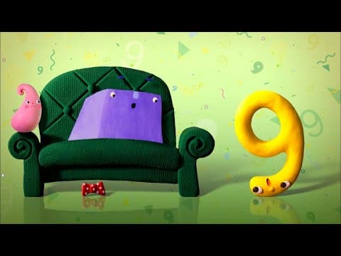 NUMBER 9 - Claymotions - Cartoons for toddlers