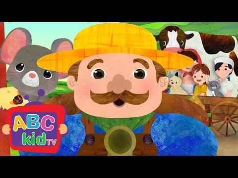 The Farmer in the Dell 🌾 Classic Kids Song | ABC Kid TV Nursery Rhymes & Kids Songs