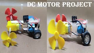 how to make car using robot motor and motor blade | diy at home | robot motor project