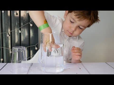 Ping Pong Ball Science Experiment With A Cup
