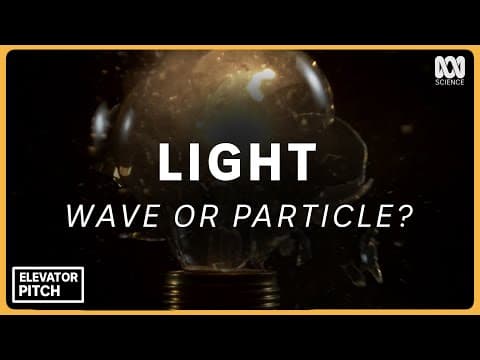 WHAT IS LIGHT? — explained in an elevator ride | Elevator Pitch