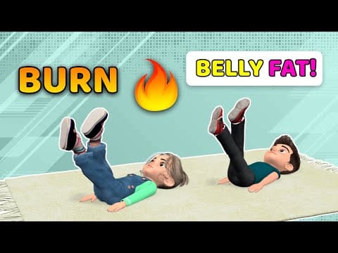 7 DAY CHALLENGE: BURN BELLY FAT FOR KIDS!