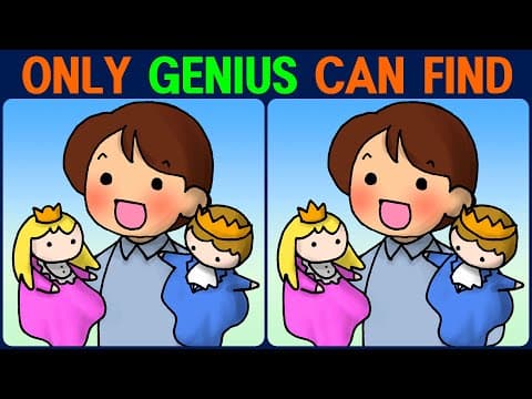 【Find the Difference】 The top 5% of geniuses can all be found!