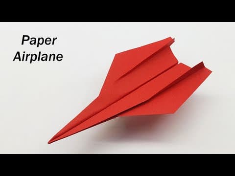 How To Make Long Range Flying Paper Airplane Epic Paper Airplanes F 15 Paper plane