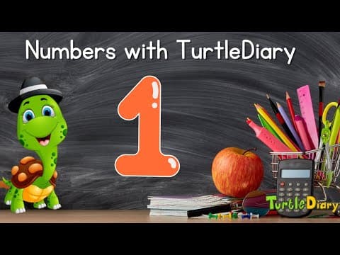 Learning Numbers for Toddlers & Preschoolers - Number One I *Math for Kids*