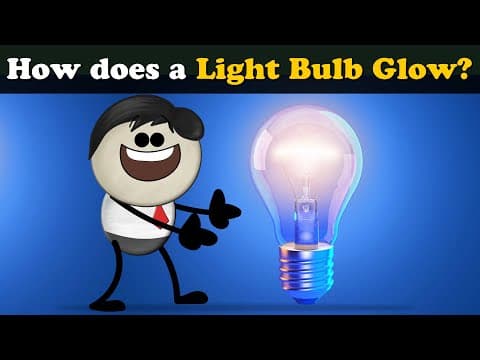How does a Light Bulb Glow? + more videos | #aumsum #kids #science #education #children