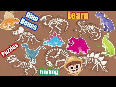 Dinosaurs Bones - Dino Games