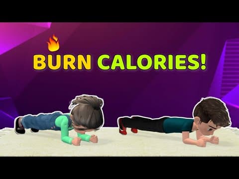 FULL BODY CALORIE BURNING EXERCISE FOR CHILDREN