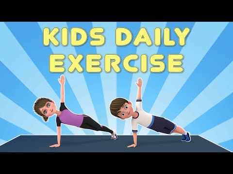 BEST EXERCISES FOR KIDS TO DO AT HOME - BELLY AND LEGS WORKOUT| Kids Exercise