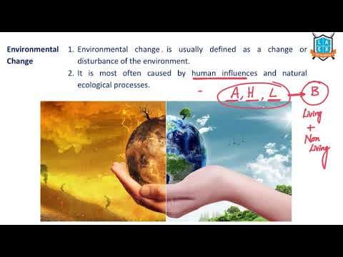 What is Environmental Change ? || Environmental Change అంటే ఏమిటి?