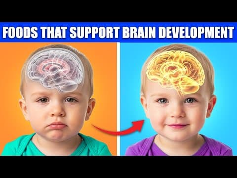 Before Age 5: These 10 Superfoods Shape Your Baby's Brain