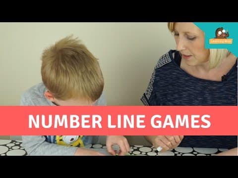 Maths Number Line - Number Lines for kids - How to Use a Number Line - Kids Number Line