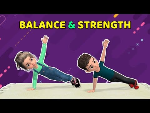 10 SUPER FUN CORE EXERCISES FOR KIDS – BALANCE & STRENGTH