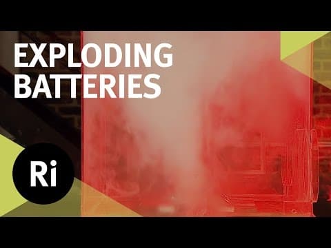 Exploding a Lithium Ion Battery