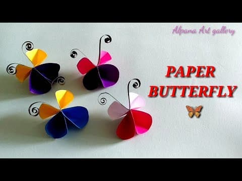 Easy butterfly making ideas
