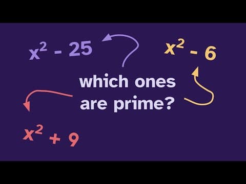 Prime Polynomials