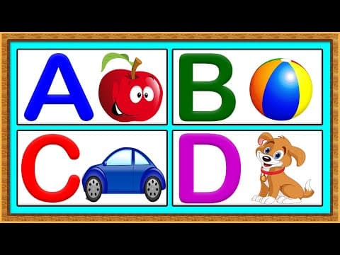 Kids learning - learn abc for preschool - alphabets with phonics - kids a to z