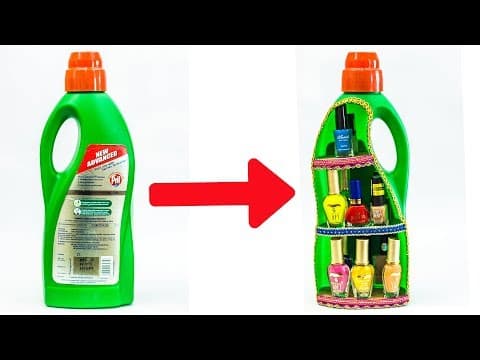 Nail Polish Stand | Best Out Of Waste