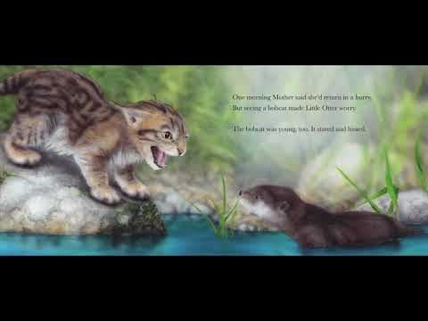 Little Otter Learns to Swim