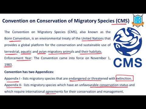 What is Bonn Convention/ CMS ?| CMS అంటే ఏమిటి?