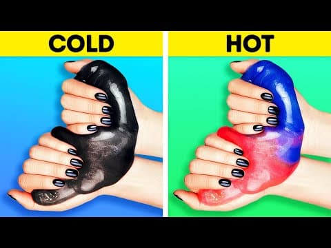 COLD Vs. Hot || Amazing Ice And Water Experiments