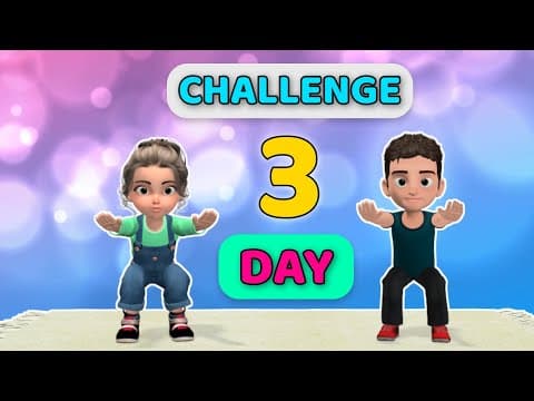 3-DAY LEGS WORKOUT CHALLENGE FOR KIDS