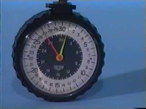 Measuring instruments for Physics - Analog stopwatch