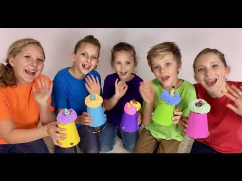 Learn English Colors Surprise Egg Play Foam