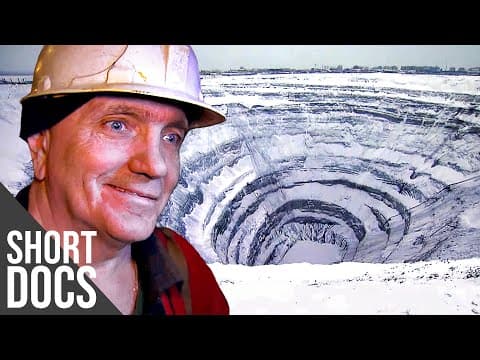 Diamond mining-inside the largest mine in the world- owner free documentary shorts