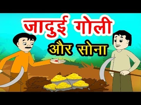 जादुई गोली और सोना I Hindi Kahaniya I Moral Stories I Panchatantra Stories In Hindi I Fairy Tales