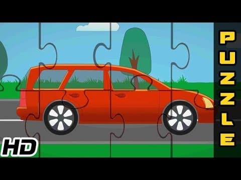 Car puzzles for kids