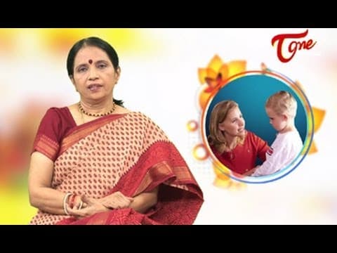 Amma Kosam - How to Handle Your Anger at Your Child - By Dr Chitti Vishnu Priya