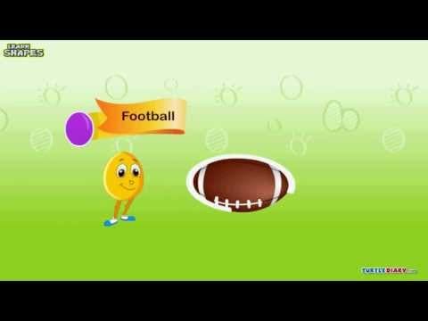 Let's Learn About the OVAL SHAPE Math for Kids